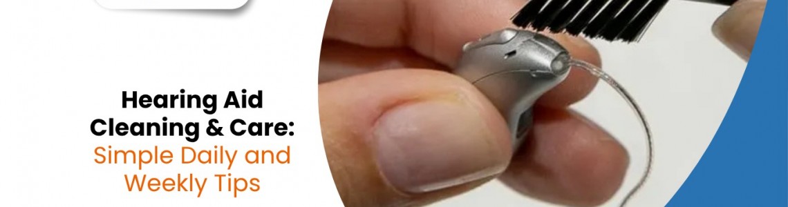 Hearing Aid Cleaning & Care: Simple Daily and Weekly Tips