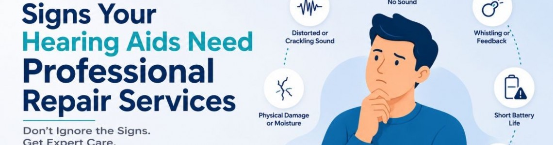 Signs Your Hearing Aids Need Professional Repair Services